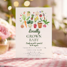 Lokaal geteelde Baby boeren markt paren douchen