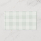 Lokaal geteelde baby groenten op maat informatiekaartje (Achterkant)