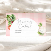 Lokaal geteelde baby hoeveel snoepjes in de pot informatiekaartje