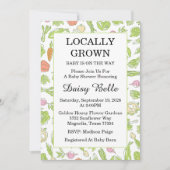 Lokaal geteelde Baby is onderweg naar het Baby sho Kaart (Voorkant)