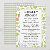 Lokaal geteelde Baby is onderweg naar het Baby sho Kaart (Voorkant / Achterkant)