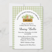 Lokaal geteelde Baby is onderweg naar het Baby sho Kaart (Voorkant)