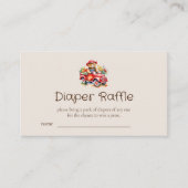 Lokaal geteelde Baby luierkaartjes Informatiekaartje (Voorkant)