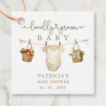 Lokaal geteelde Baby MarktBaby shower