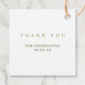 Lokaal geteelde Baby MarktBaby shower Bedankjes Labels (Achterkant)