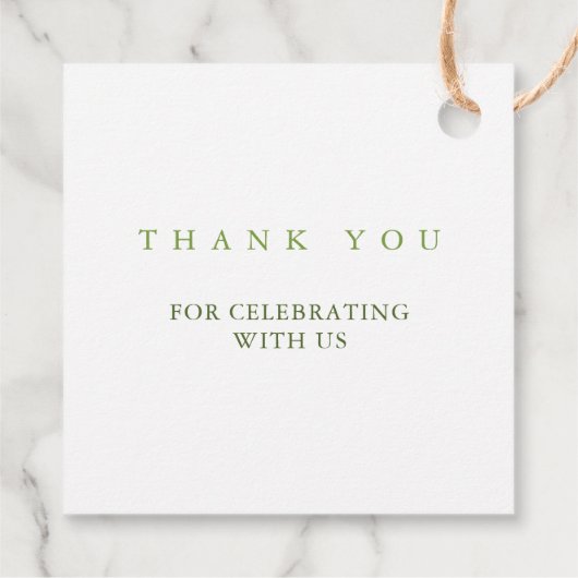 Lokaal geteelde Baby MarktBaby shower Bedankjes Labels (Achterkant)