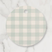 Lokaal geteelde Baby MarktBaby shower Bedankjes Labels (Achterkant)