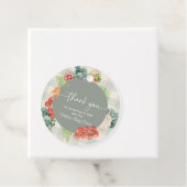 Lokaal geteelde Baby MarktBaby shower Bedankjes Labels (In situ)