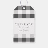 Lokaal geteelde Baby MarktBaby shower Cadeaulabel (Achterkant)