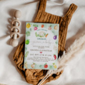 Lokaal geteelde Baby MarktBaby shower Kaart