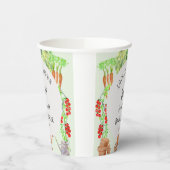 Lokaal geteelde Baby MarktBaby shower Papieren Bekers (Links)