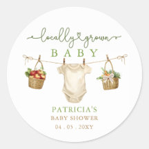 Lokaal geteelde Baby MarktBaby shower