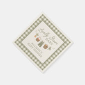 Lokaal geteelde Baby MarktBaby shower Servet (Hoek)