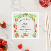 Lokaal geteelde Baby MarktBaby shower Servet (Insitu)