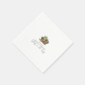 Lokaal geteelde Baby op de weg - Mand - Groen Servet (Hoek)