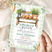Lokaal geteelde Baby shower Green Farmers Market Kaart