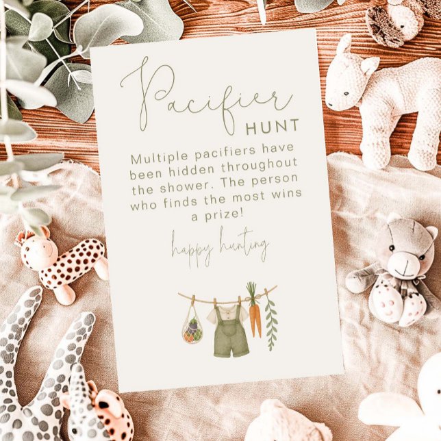 Lokaal geteelde Baby shower Pacifier Hunt (Creator heeft geüpload)