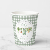 Lokaal geteelde Baby shower Paper Cup kledinglijn Papieren Bekers (Voorkant)