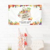 Lokaal Geteelde Baby Shower Spandoek (Insitu)