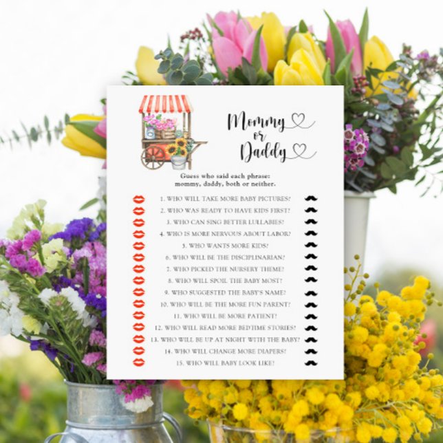 Lokaal geteelde bloemen baby shower - mama of papa (Creator heeft geüpload)