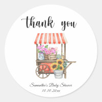 Lokaal geteelde bloemen boeren markt Baby shower
