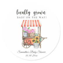 Lokaal Geteelde Bloemen Boerenmarkt Baby Shower
