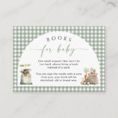 Lokaal geteelde boeken voor Baby Insert Kaart (Voorkant)