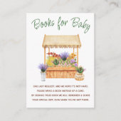 Lokaal geteelde Boeren Bloemen Marktboeken voor Ba Informatiekaartje (Voorkant)