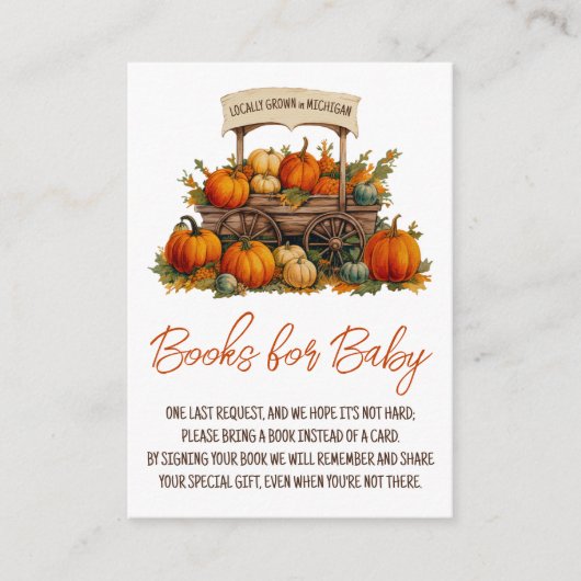 Lokaal geteelde Boeren Bloemen Marktboeken voor Ba Informatiekaartje (Voorkant)