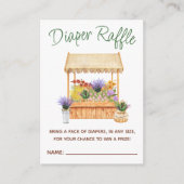 Lokaal geteelde Boeren Bloemen Marktboeken voor Ba Informatiekaartje (Voorkant)