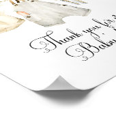 Lokaal geteelde boeren markt Baby shower boeken Poster (Hoek)