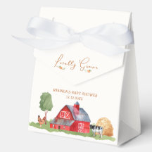 Lokaal geteelde boeren markt Barnyard Baby shower