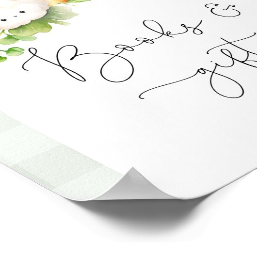 Lokaal geteelde boeren markt Boeken en geschenken Poster (Hoek)