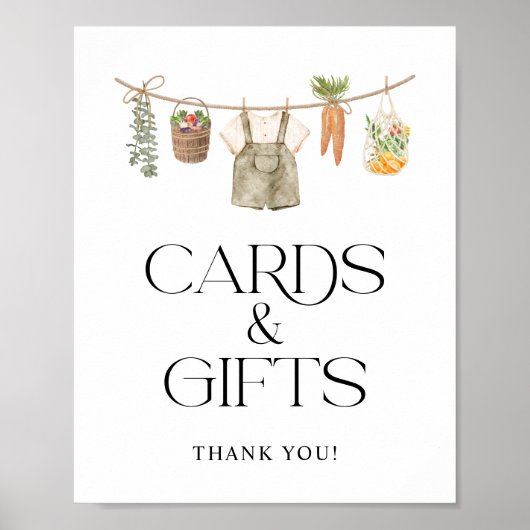 Lokaal geteelde boeren Marktboeken & Geschenken Te Poster (Voorkant)