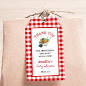 Lokaal Geteelde Boerenmarkt Baby Shower Cadeaulabel