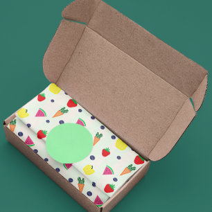 Lokaal Geteelde Boerenmarkt Baby Shower Tissuepapier