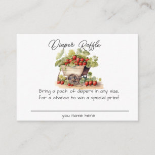 Lokaal geteelde Boerenmarkt Diapper Raffle Informatiekaartje