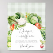 Lokaal geteelde boerenmarkt Luierloterij Poster (Voorkant)