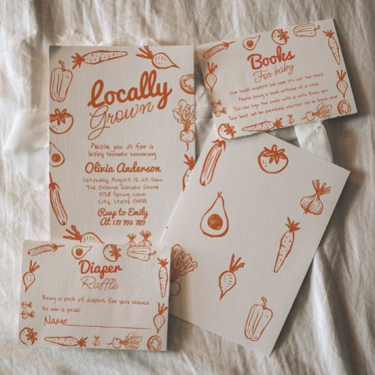 Lokaal geteelde boerenmarkt trok Baby shower in Kaart