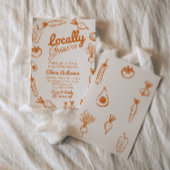 Lokaal geteelde boerenmarkt trok Baby shower in Kaart