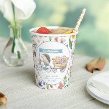 Lokaal geteelde egel Baby shower bloemenbekers