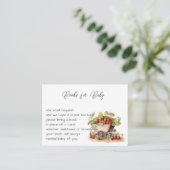 Lokaal geteelde Farmer's Market Books voor Baby Informatiekaartje (Staand voorkant)