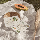 Lokaal geteelde Farmer's Market Books voor Baby Informatiekaartje