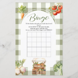 Lokaal geteelde Fresh Market Baby shower Bingo Gam