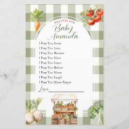 Lokaal geteelde Fresh Market Baby shower Prayers