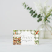 Lokaal geteelde Fresh Market Registry Kaart Gingha (Staand voorkant)