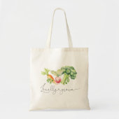 Lokaal geteelde groentekwekers markt tote bag (Voorkant)