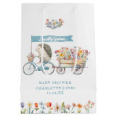 Lokaal geteelde Hedgehog Baby shower Gift Bag Medium Cadeauzakje (Achterkant)