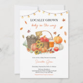 Lokaal Geteelde Herfst Babyborrel Kaart (Voorkant)