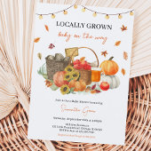 Lokaal Geteelde Herfst Babyborrel Kaart